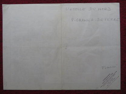 L'ETOILE DU NORD / THE NORTH STAR FRENCH POSTER SIMONE SIGNORET P NOIRET 1982 Rendezvous Cinema Movie posters