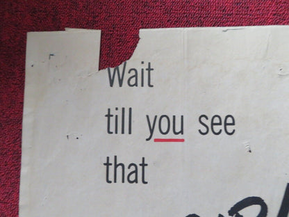 LETS DO IT AGAIN FOLDED US ONE SHEET POSTER JANE WYMAN RAY MILLAND 1953 Movie posters