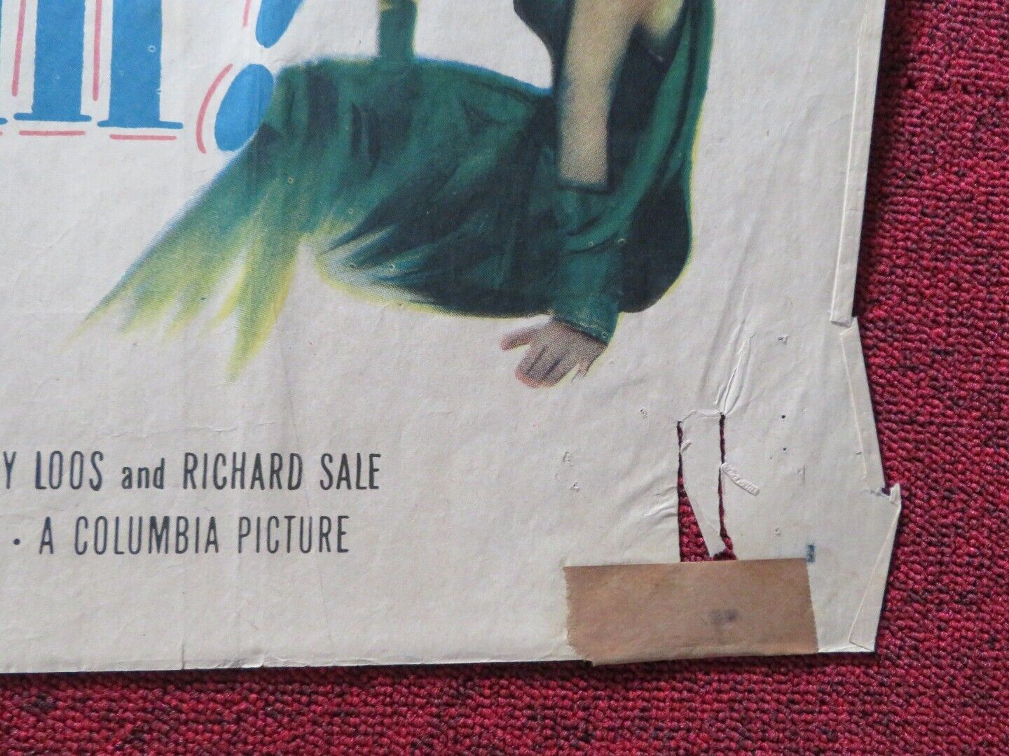 LETS DO IT AGAIN FOLDED US ONE SHEET POSTER JANE WYMAN RAY MILLAND 1953 Movie posters