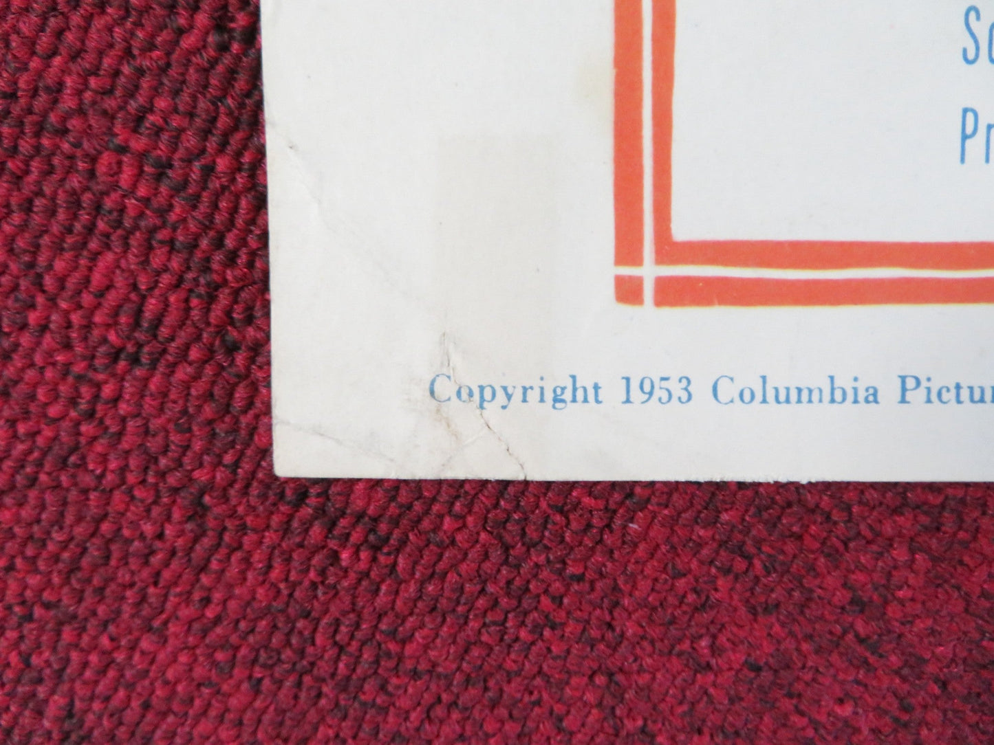 LET'S DO IT AGAIN US INSERT (14"x 36") POSTER JANE WYMAN RAY MILLAND 1953 Rendezvous Cinema Movie posters