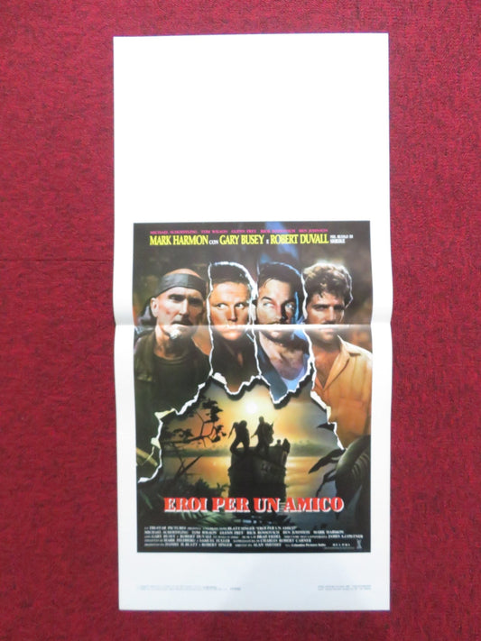 LET'S GET HARRY ITALIAN LOCANDINA POSTER MARK HARMON GARY BUSEY 1986 Rendezvous Cinema Movie posters