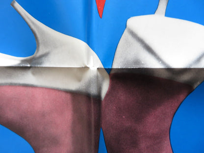 LET'S TALK ABOUT MEN FOLDED US ONE SHEET POSTER NINO MANFREDI L. PALUZZI 1976 Rendezvous Cinema Movie posters