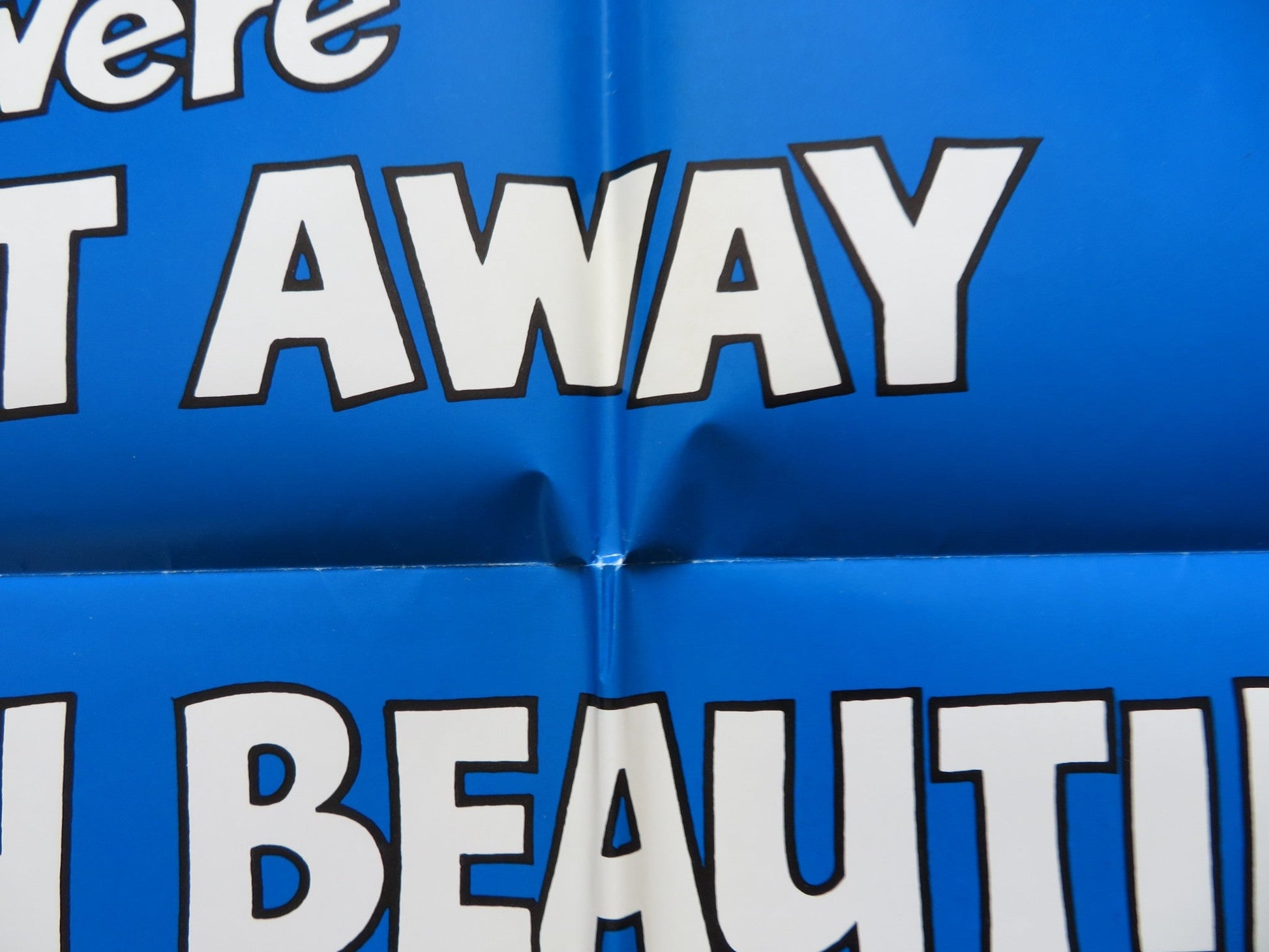 LET'S TALK ABOUT MEN FOLDED US ONE SHEET POSTER NINO MANFREDI L. PALUZZI 1976 Rendezvous Cinema Movie posters