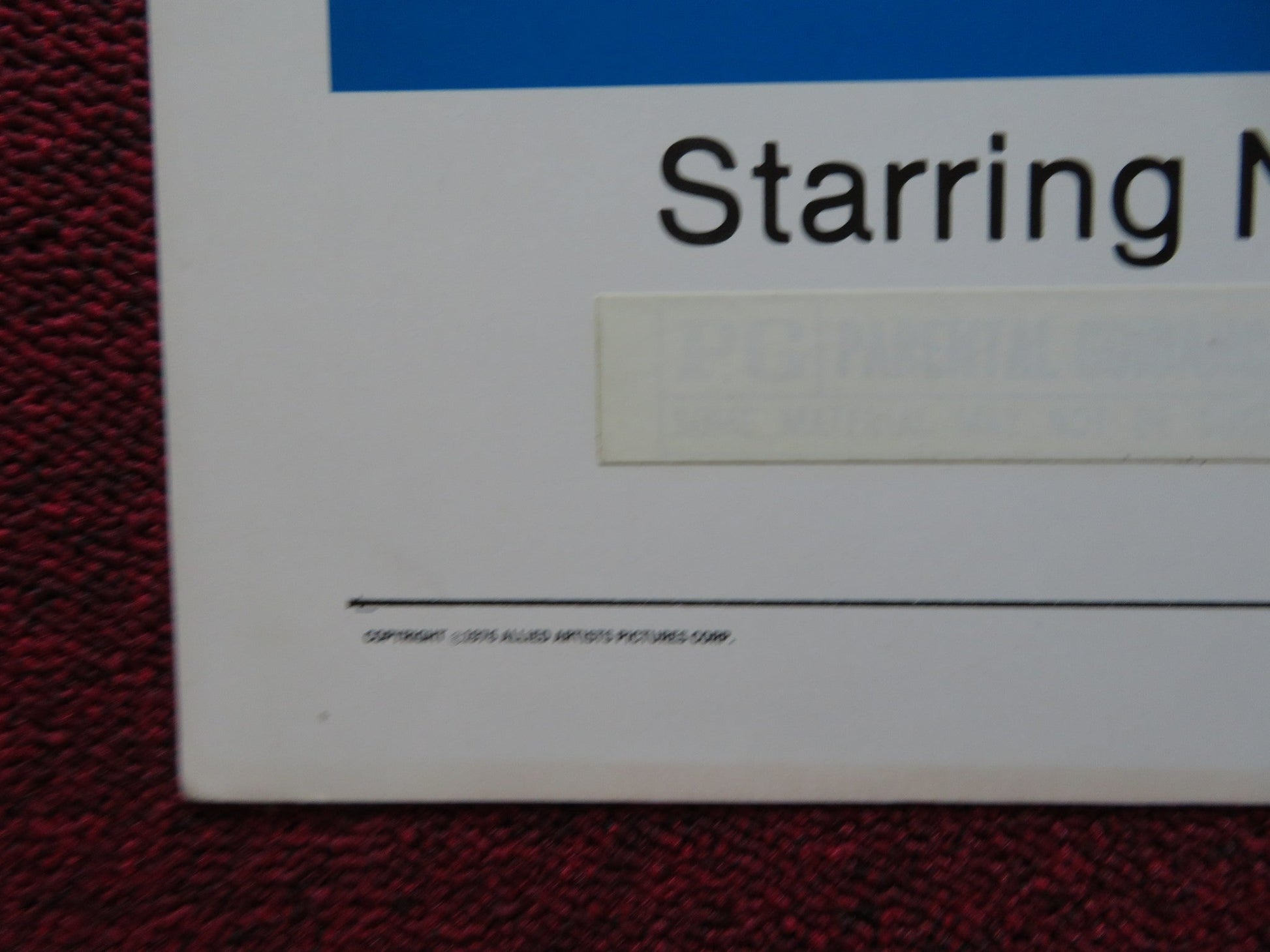 LET'S TALK ABOUT MEN US HALF SHEET (22"x 28") POSTER NINO MANFREDI 1965 Rendezvous Cinema Movie posters