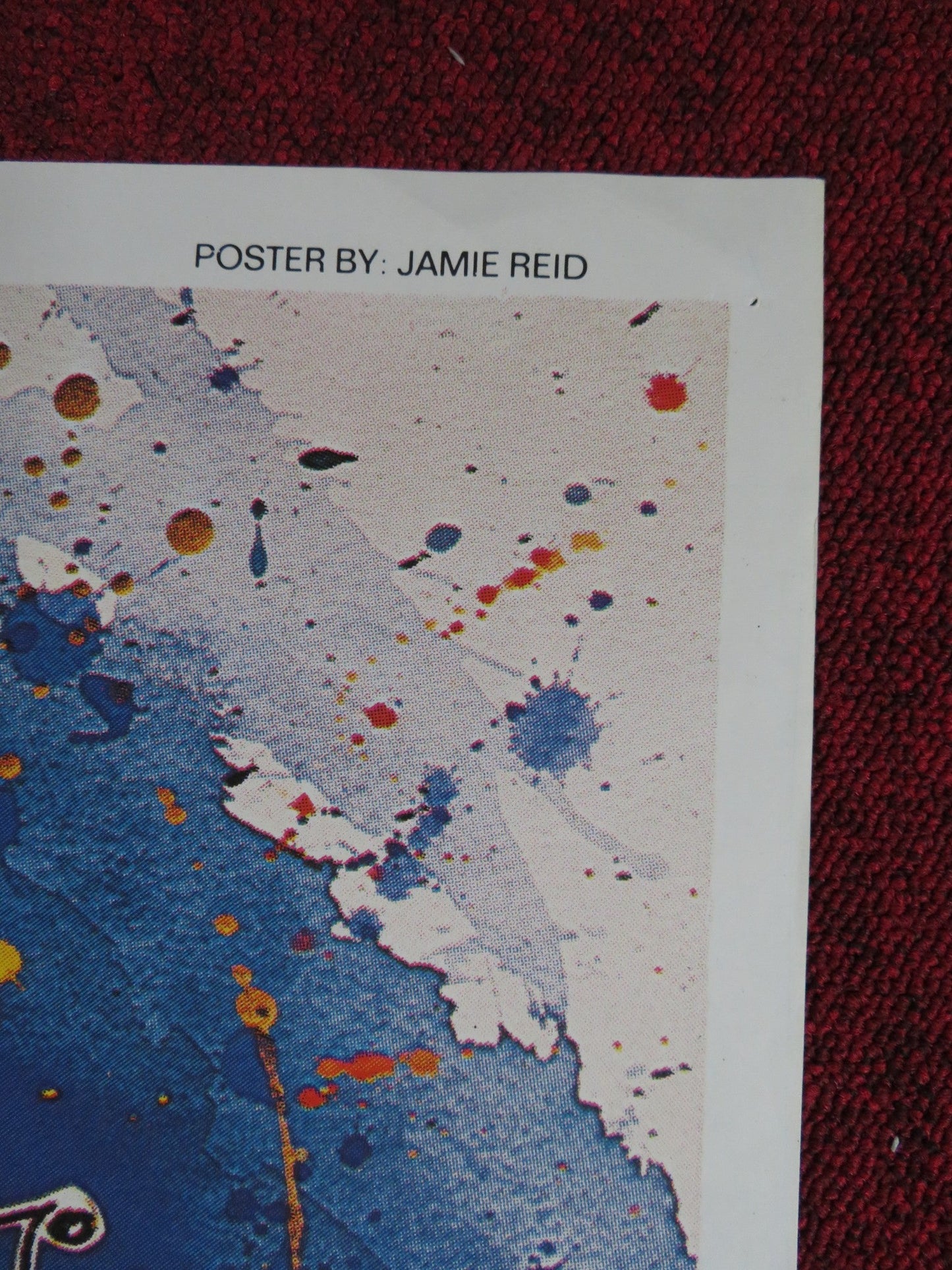 LETTER TO BREZHNEV UK QUAD POSTER FOLDED ALFRED MOLINA PETER FIRTH 1985 Rendezvous Cinema Movie posters