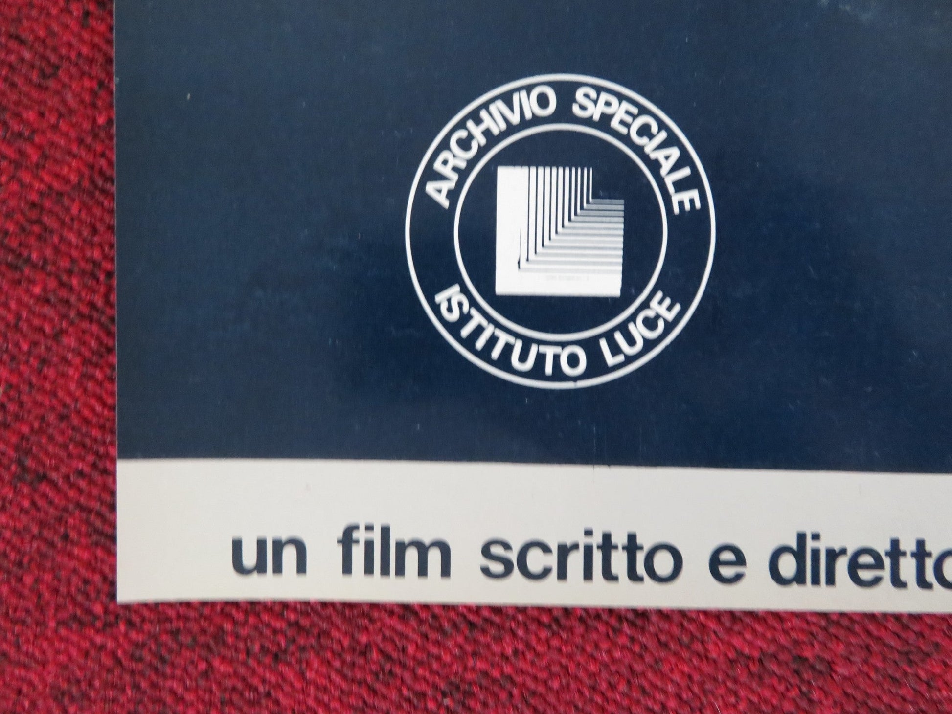 LETTERE DAL FRONTE - A ITALIAN FOTOBUSTA POSTER VITTORIO SCHIRALDI 1975 Rendezvous Cinema Movie posters