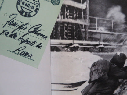 LETTERE DAL FRONTE - C ITALIAN FOTOBUSTA POSTER VITTORIO SCHIRALDI 1975 Rendezvous Cinema Movie posters