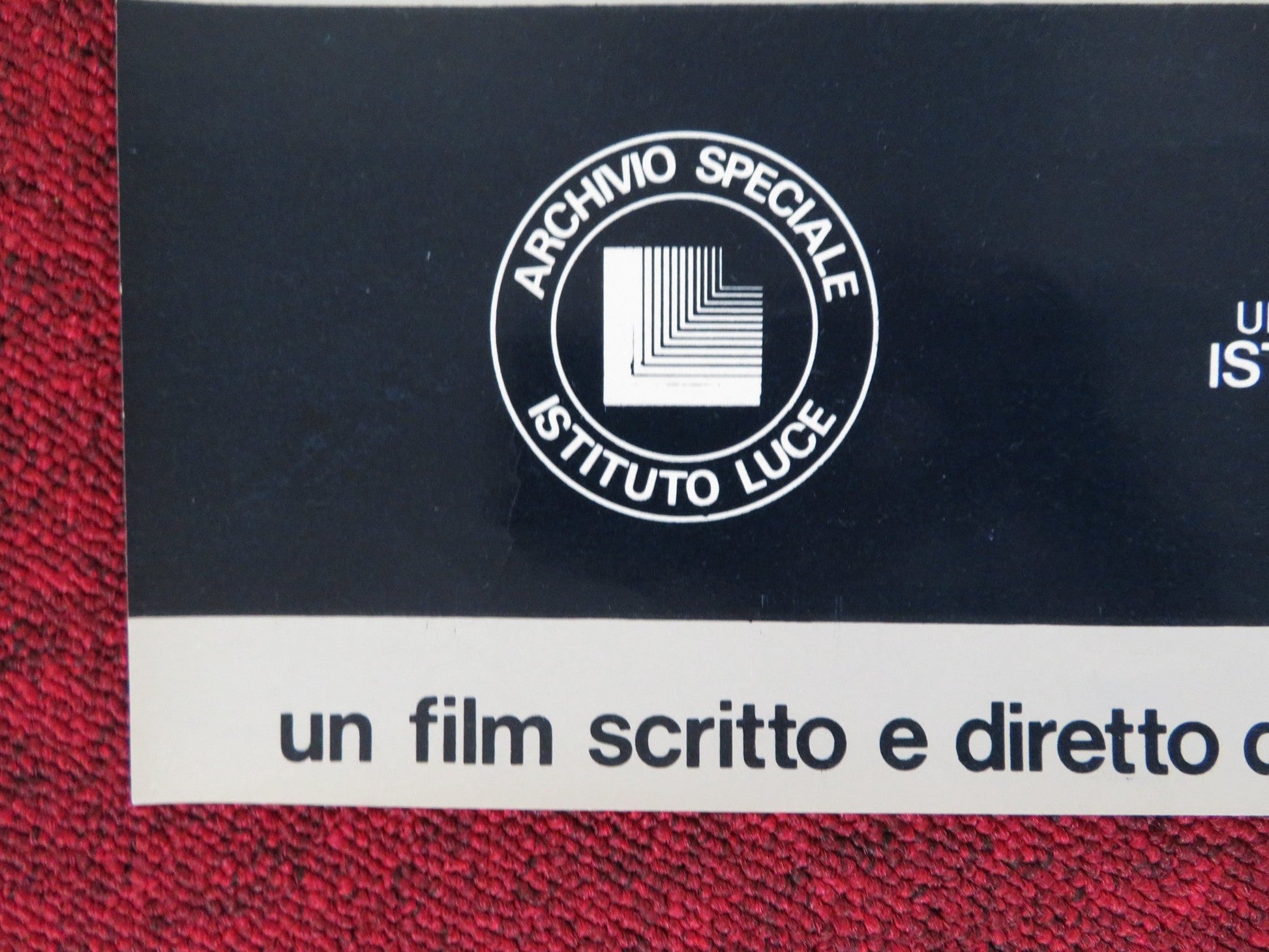 LETTERE DAL FRONTE - E ITALIAN FOTOBUSTA POSTER VITTORIO SCHIRALDI 1975 Rendezvous Cinema Movie posters