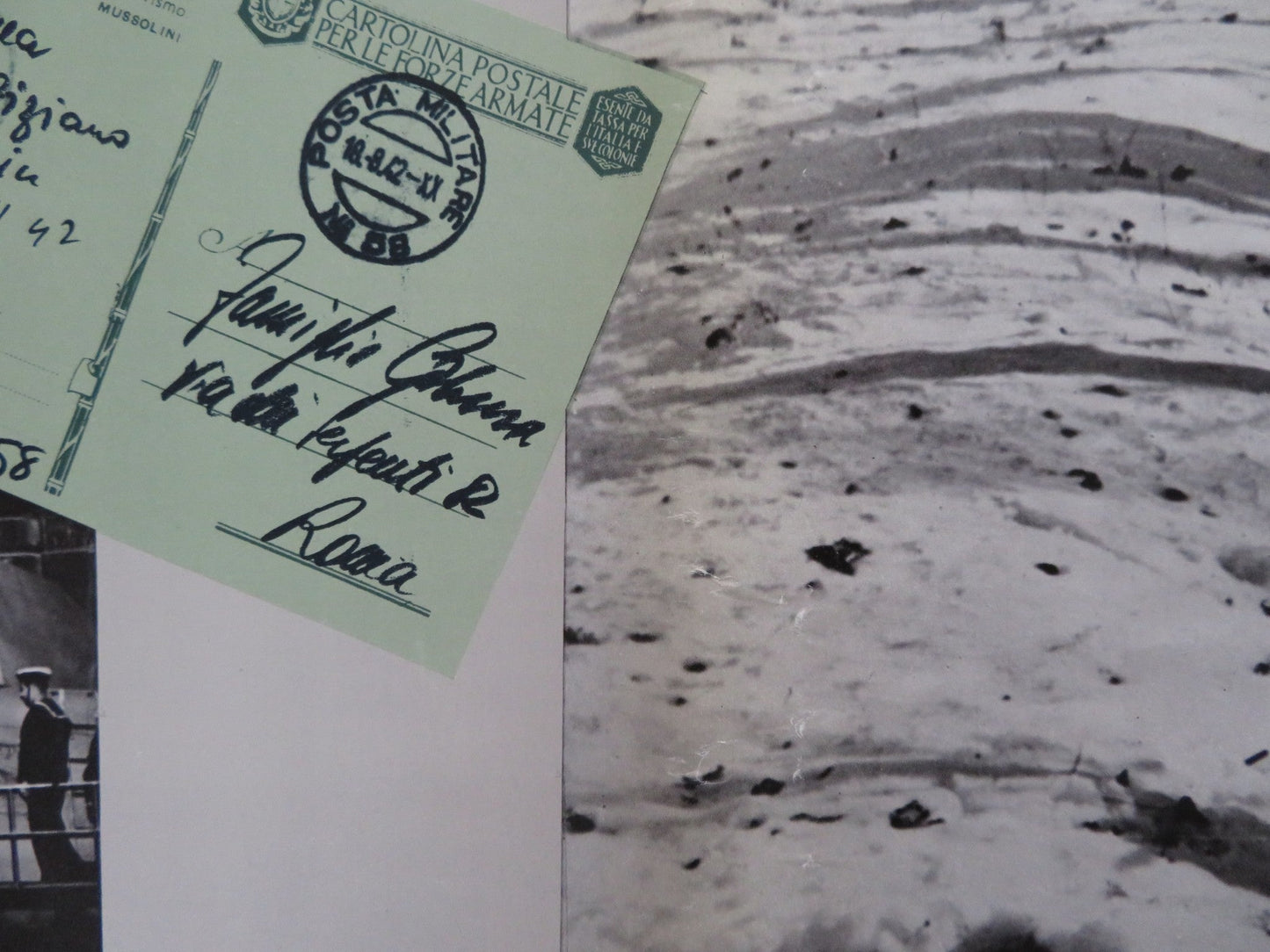 LETTERE DAL FRONTE - E ITALIAN FOTOBUSTA POSTER VITTORIO SCHIRALDI 1975 Rendezvous Cinema Movie posters