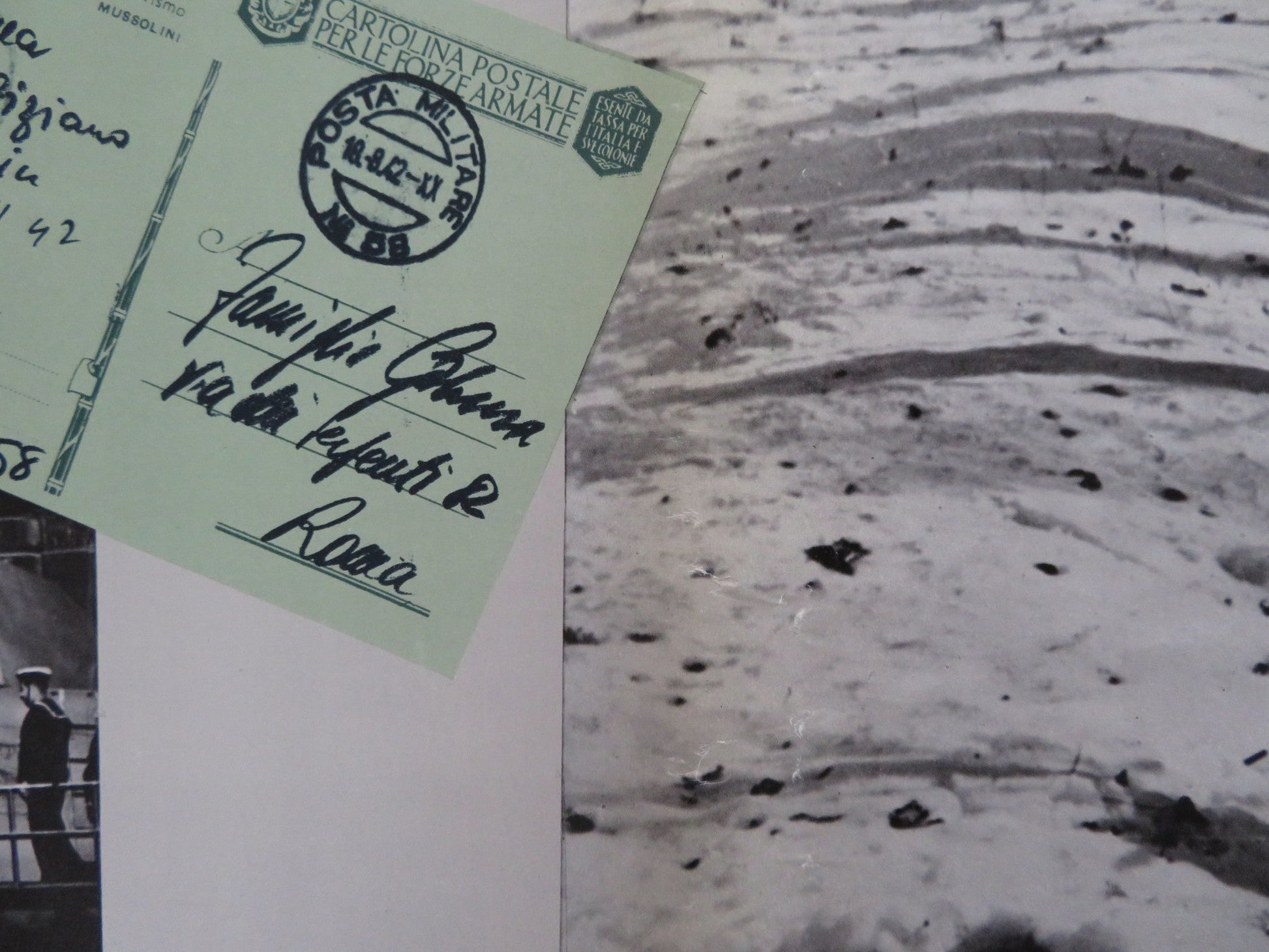 LETTERE DAL FRONTE - E ITALIAN FOTOBUSTA POSTER VITTORIO SCHIRALDI 1975 Rendezvous Cinema Movie posters