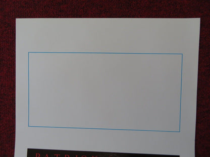 LETTERS FROM A KILLER ITALIAN LOCANDINA (27.5"x13") POSTER PATRICK SWAYZE 1999 Movie posters