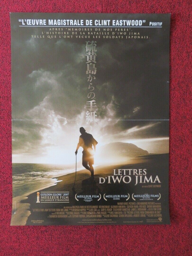 LETTERS FROM IWO JIMA FRENCH (15"x 21") POSTER CLINT EASTWOOD KEN WATANABE 2006 Movie posters