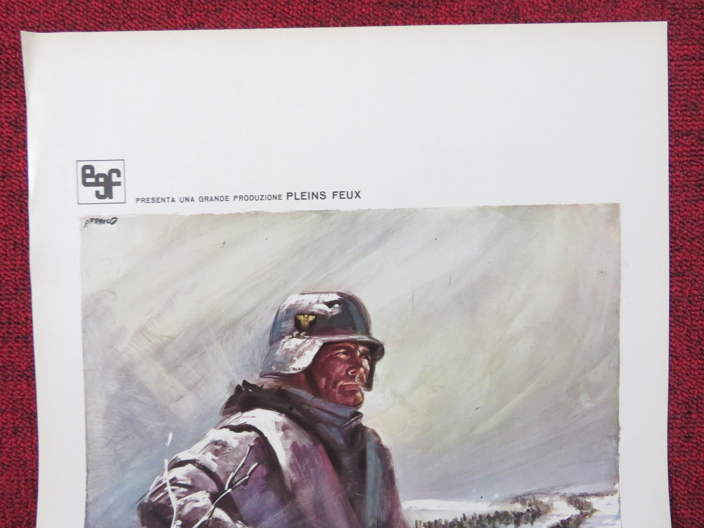 LETTERS FROM STALINGRAD ITALIAN LOCANDINA POSTER PAUL CRAUCHET P. TABARD 1971 Rendezvous Cinema Movie posters