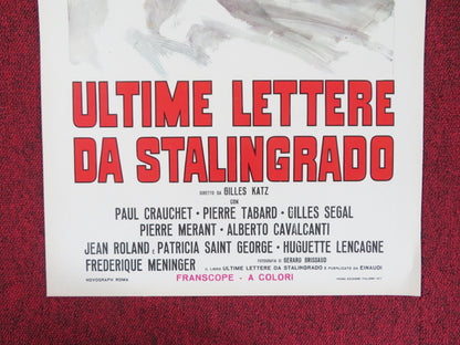 LETTERS FROM STALINGRAD ITALIAN LOCANDINA POSTER PAUL CRAUCHET P. TABARD 1971 Rendezvous Cinema Movie posters