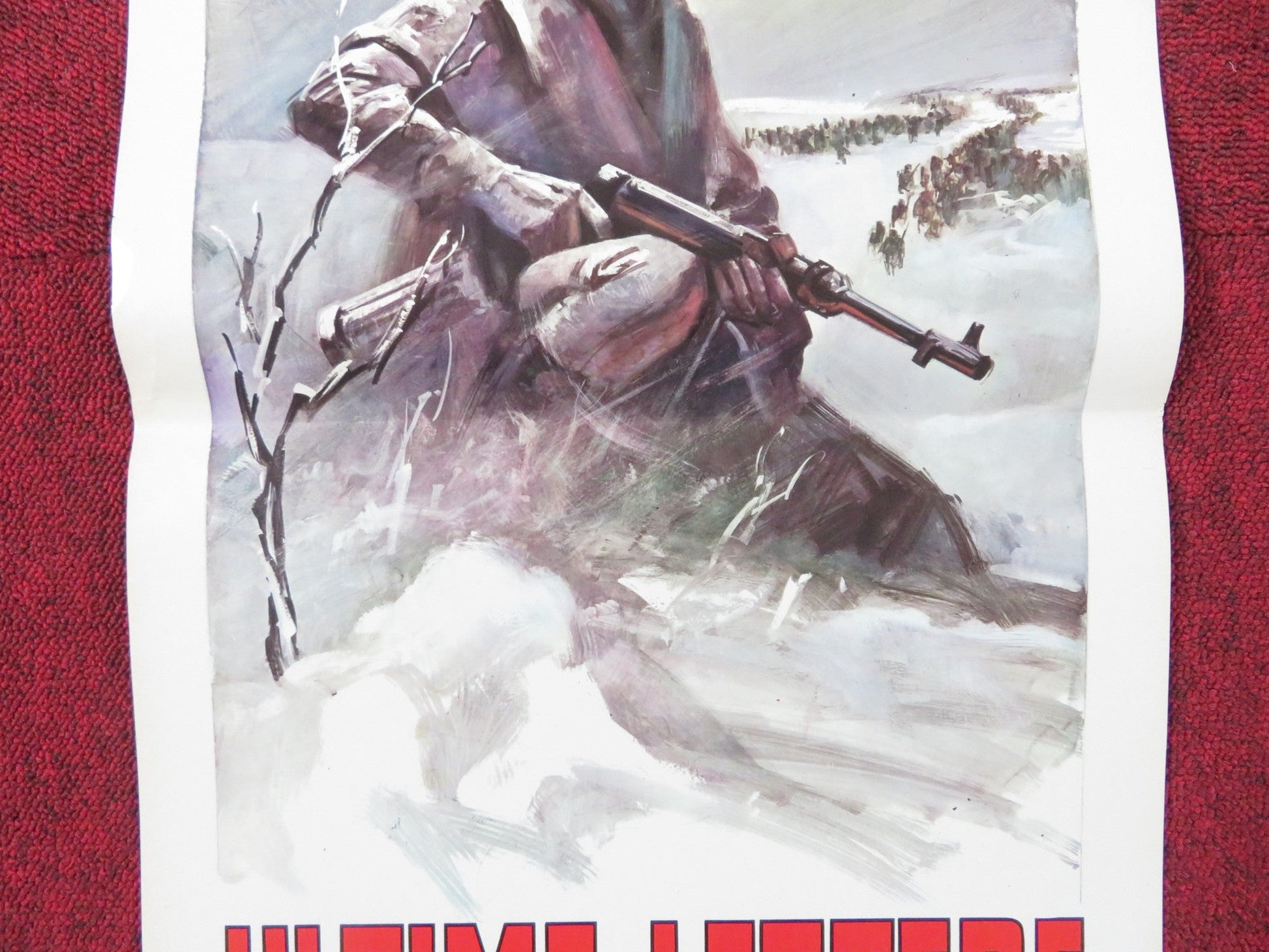 LETTERS FROM STALINGRAD ITALIAN LOCANDINA POSTER PAUL CRAUCHET P. TABARD 1971 Rendezvous Cinema Movie posters