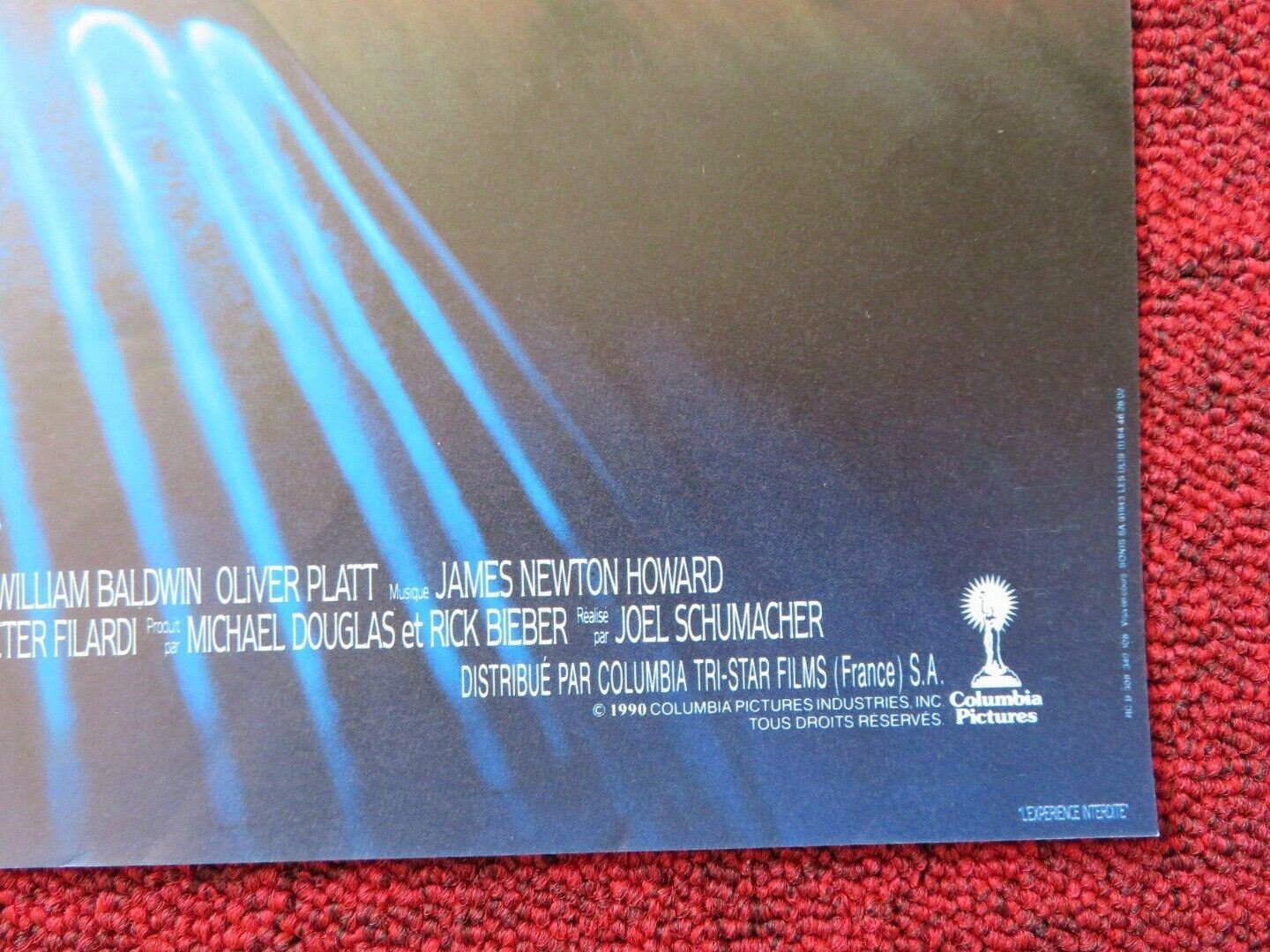 L'EXPERIENCE INTERDITE / FLATLINERS FRENCH (15"x 20.5") POSTER SUTHERLAND BACON Movie posters