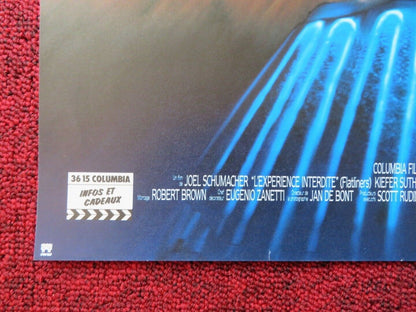 L'EXPERIENCE INTERDITE / FLATLINERS FRENCH (15"x 20.5") POSTER SUTHERLAND BACON Movie posters