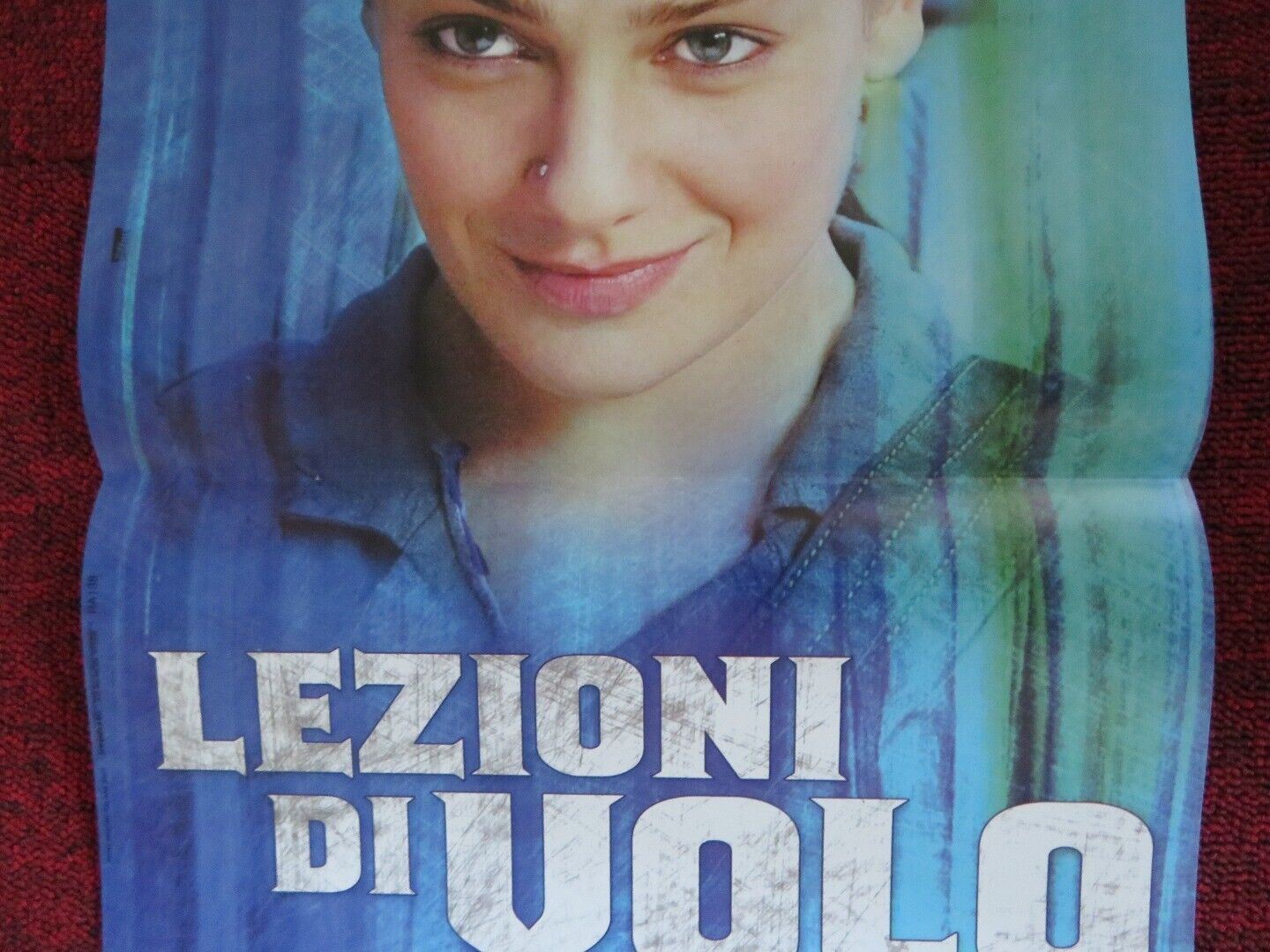 LEZIONI DI VOLO ITALIAN LOCANDINA (26.5"x11.5") POSTER GIOVANNA MEZZOGIORNO 2007 - Rendezvous Cinema