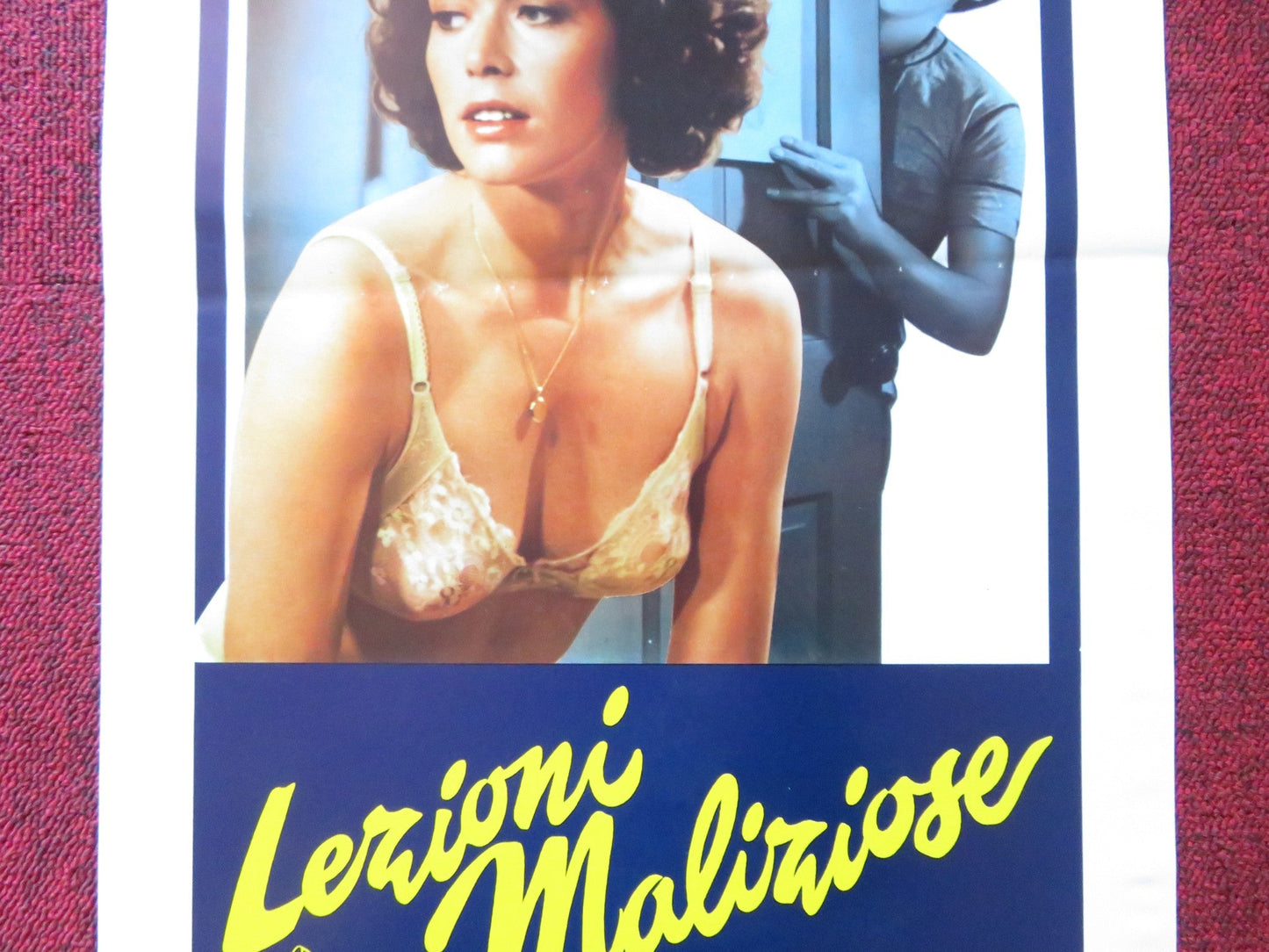 LEZIONI MALIZIOSE ITALIAN LOCANDINA POSTER SYLVIA KRISTEL HOWARD HESSEMAN 1981 Rendezvous Cinema Movie posters