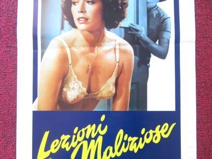 LEZIONI MALIZIOSE ITALIAN LOCANDINA POSTER SYLVIA KRISTEL HOWARD HESSEMAN 1981 Rendezvous Cinema Movie posters