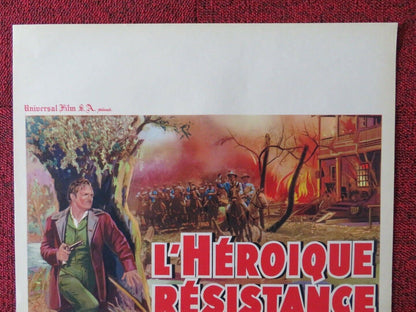 L'HEROIQUE RESISTANCE / TAP ROOTS BELGIUM (21"x14") POSTER VAN HEFLIN 1948 Movie posters