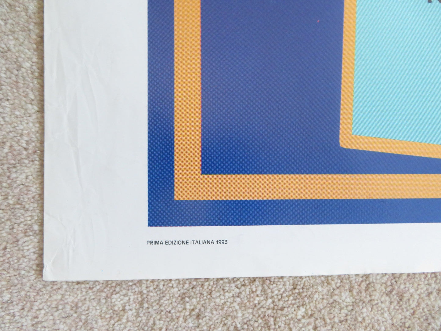 LIBERA ITALIAN 2 FOGLIO POSTER LAIA FORTE CRISTINA DONADIO 1993 Rendezvous Cinema Movie posters