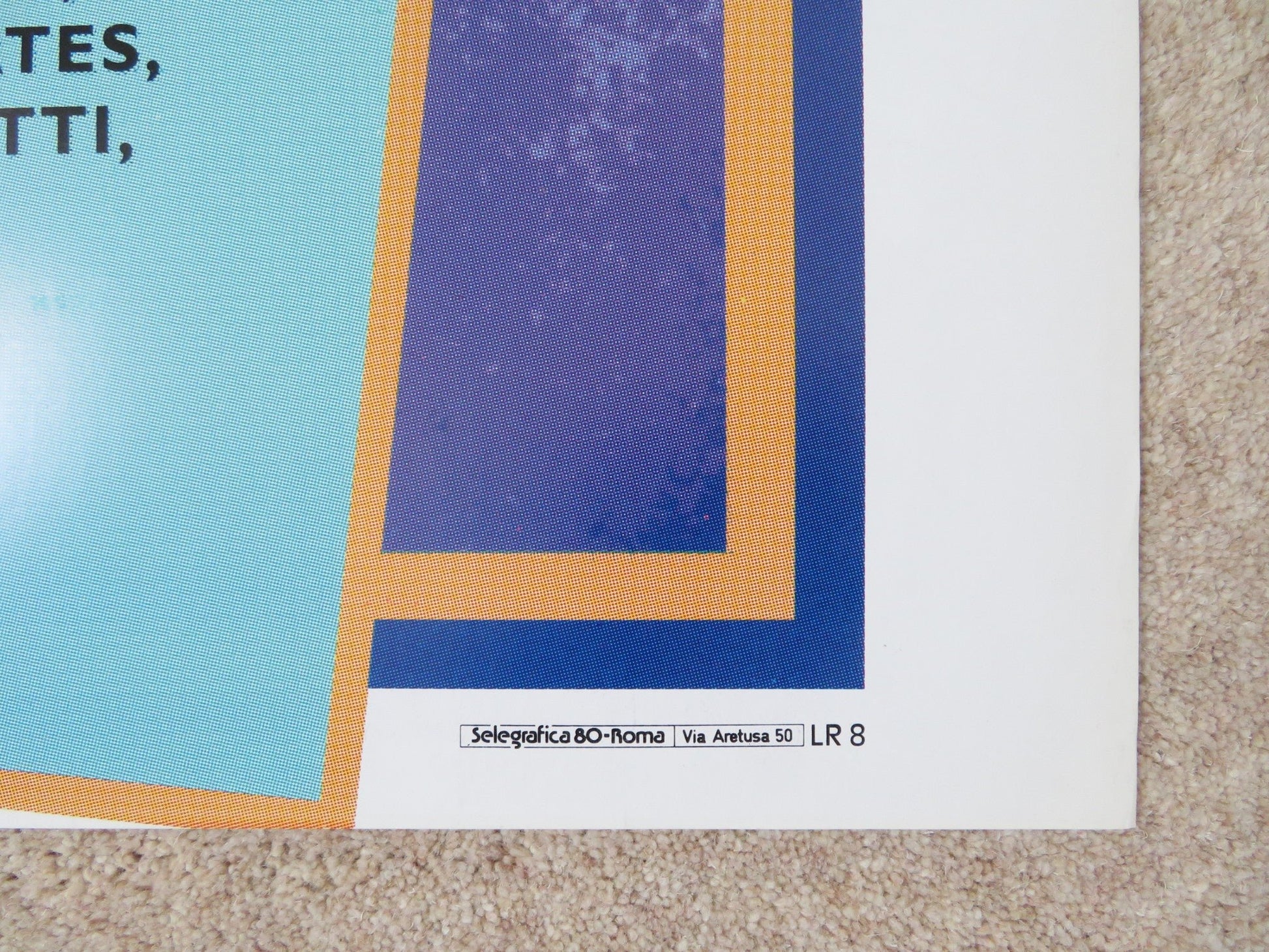 LIBERA ITALIAN 2 FOGLIO POSTER LAIA FORTE CRISTINA DONADIO 1993 Rendezvous Cinema Movie posters