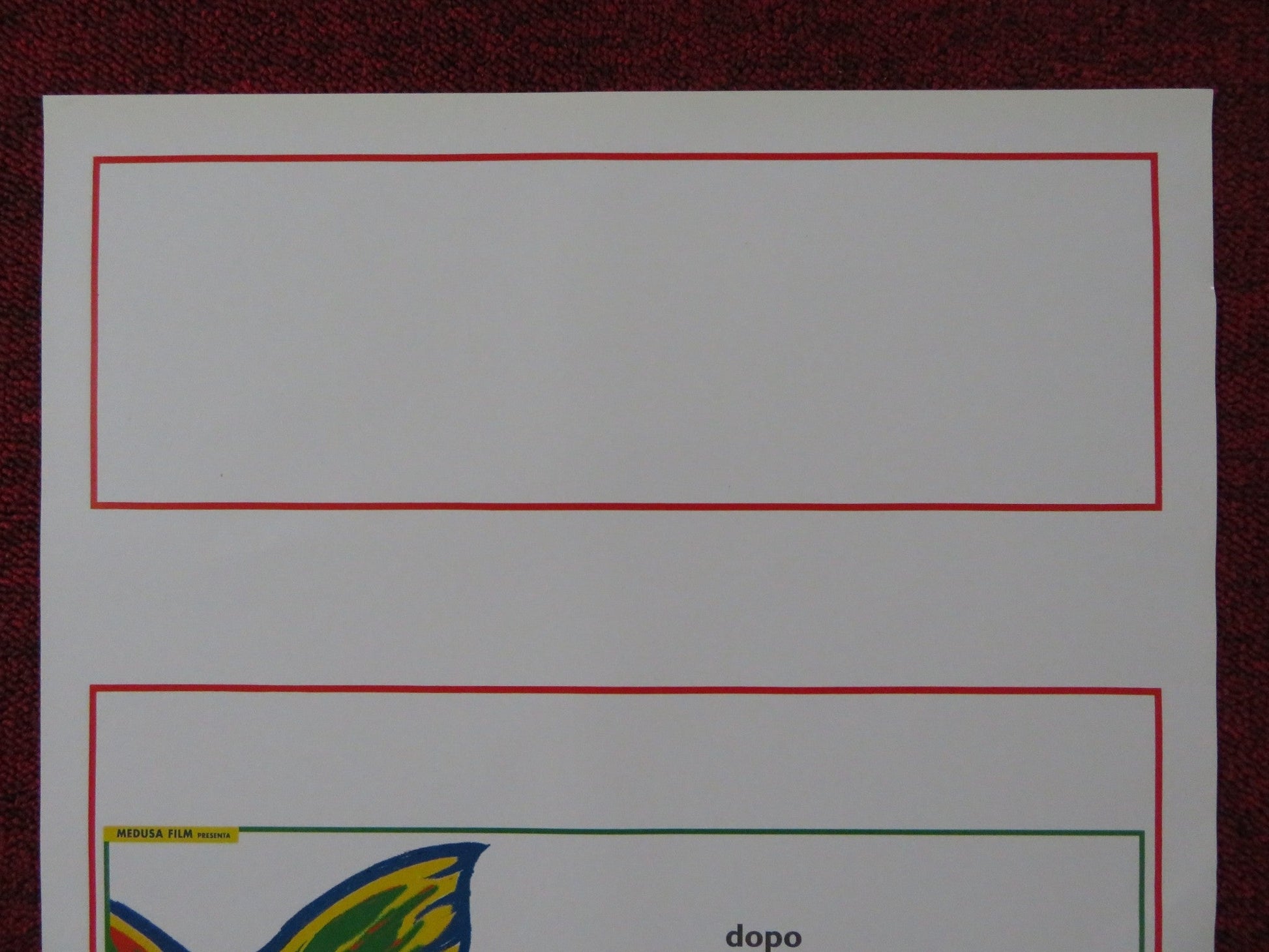 LIBERATE I PESCI! ITALIAN LOCANDINA POSTER LAURA MORANTE F. PAOLANTONI 1999 Rendezvous Cinema Movie posters