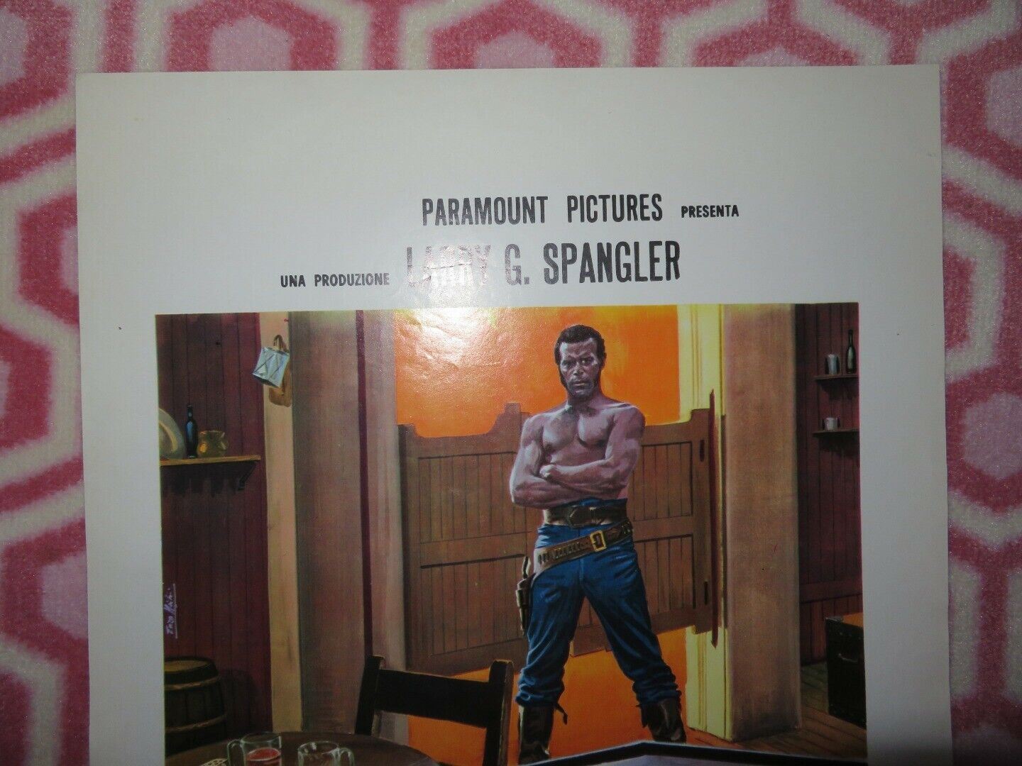 LIBERO DI CREPARE ITALIAN LOCANDINA (27.5"x13") POSTER FRED WILLIAMSON 1973 Movie posters