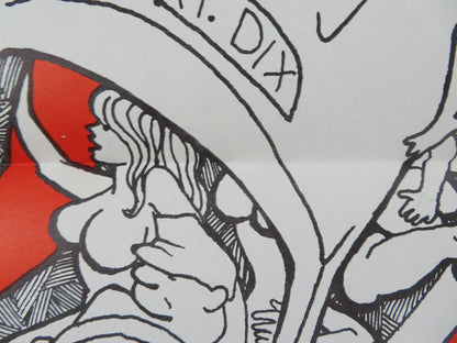 LICKITY SPLIT - B US TRI FOLDED ONE SHEET ROLLED POSTER LINDA LOVELACE 1974 Rendezvous Cinema Movie posters