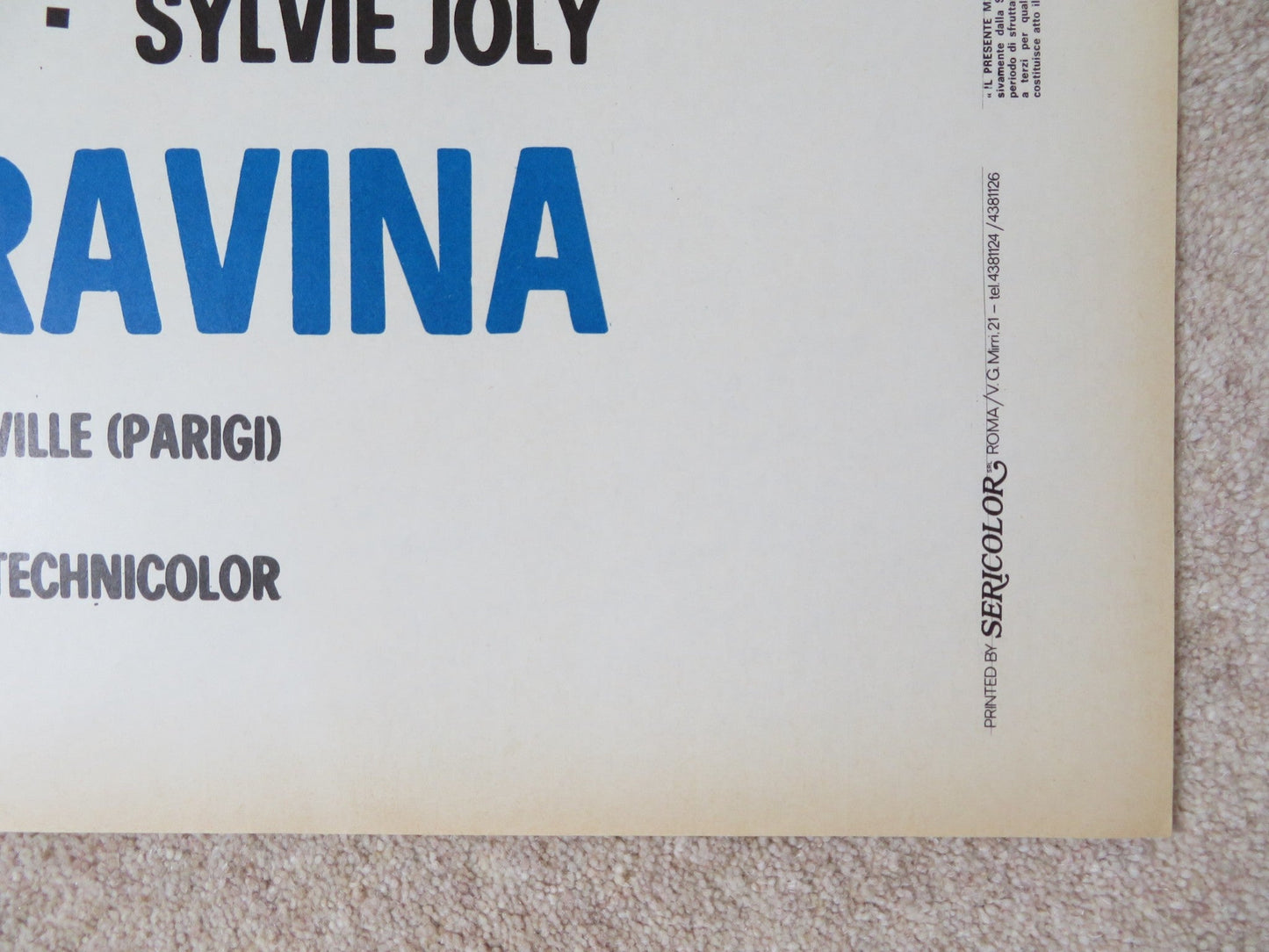 L'IDOLO DELLA CITTA ITALIAN 2 FOGLIO POSTER MARCELLO MASTROIANNI 1973 Rendezvous Cinema Movie posters