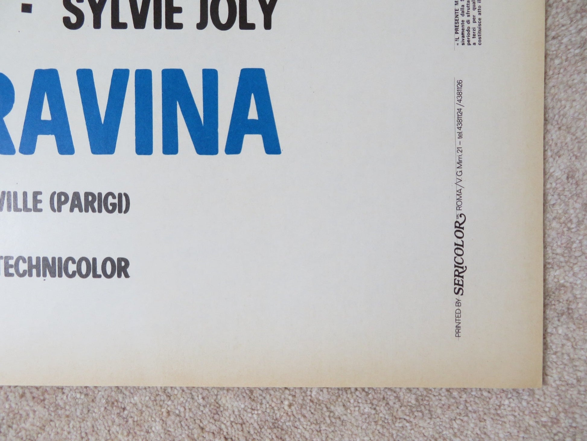 L'IDOLO DELLA CITTA ITALIAN 2 FOGLIO POSTER MARCELLO MASTROIANNI 1973 Rendezvous Cinema Movie posters