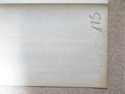 L'IDOLO DELLA CITTA ITALIAN 2 FOGLIO POSTER MARCELLO MASTROIANNI 1973 Rendezvous Cinema Movie posters