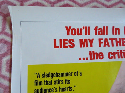 LIES MY FATHER TOLD ME US ONE SHEET ROLLED POSTER YOSSI YADIN 1975 Movie posters