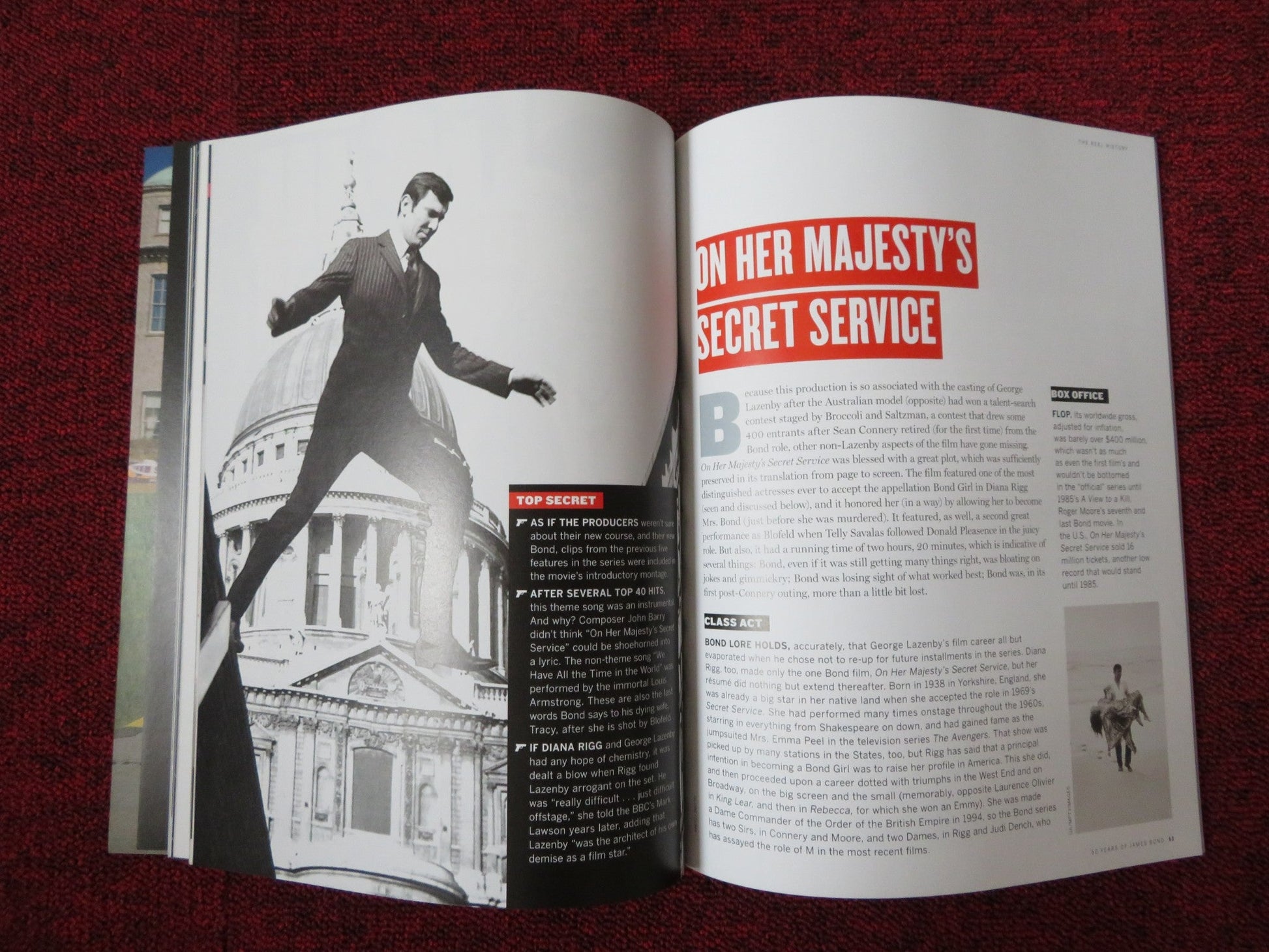 LIFE - 50 YEARS OF JAMES BOND MAGAZINE 2012 007 TIME MAGAZINE Rendezvous Cinema Movie posters