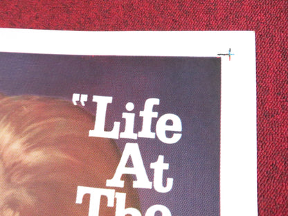 LIFE AT THE TOP FOLDED US ONE SHEET POSTER LAURENCE HARVEY JEAN SIMMONS 1966 Rendezvous Cinema Movie posters