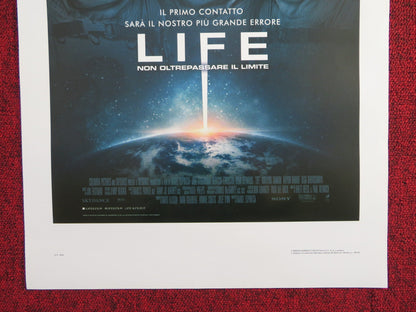 LIFE ITALIAN LOCANDINA POSTER JAKE GYLLENHAAL REBECCA FERGUSON 2017 Rendezvous Cinema Movie posters