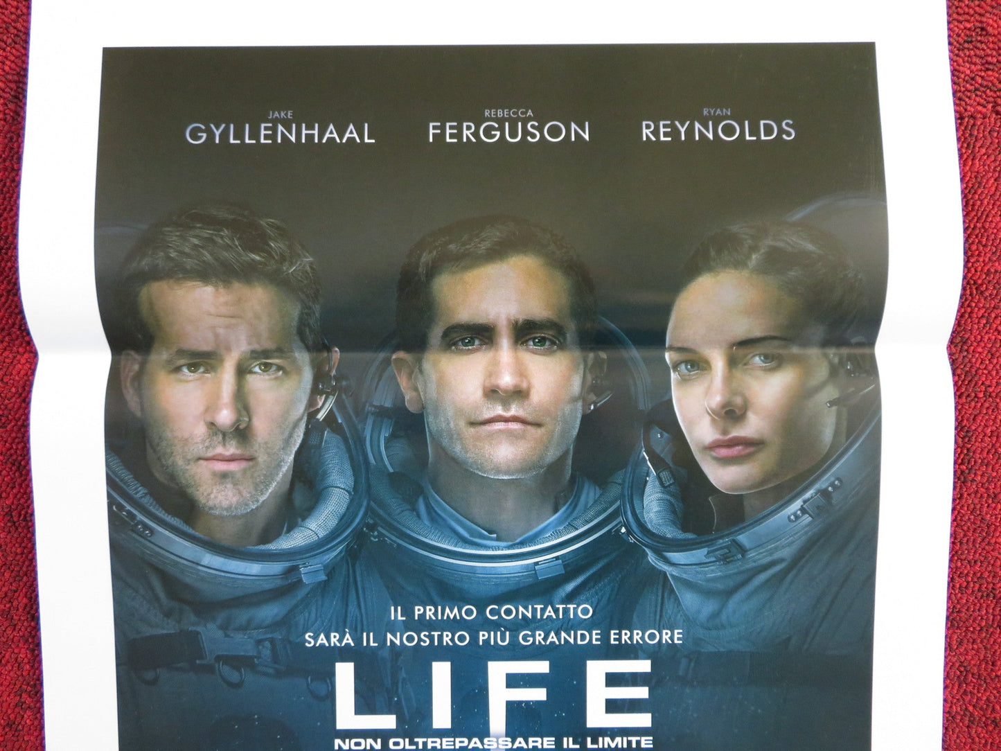 LIFE ITALIAN LOCANDINA POSTER JAKE GYLLENHAAL REBECCA FERGUSON 2017 Rendezvous Cinema Movie posters