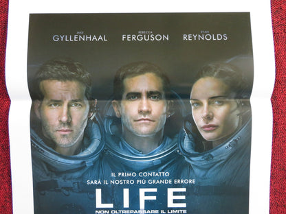 LIFE ITALIAN LOCANDINA POSTER JAKE GYLLENHAAL REBECCA FERGUSON 2017 Rendezvous Cinema Movie posters