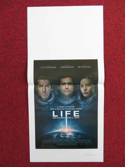 LIFE ITALIAN LOCANDINA POSTER JAKE GYLLENHAAL REBECCA FERGUSON 2017 Rendezvous Cinema Movie posters