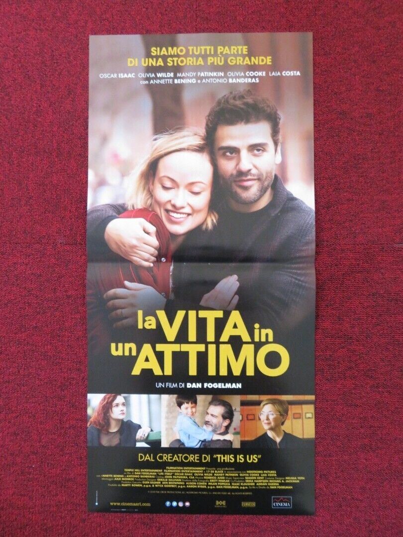LIFE ITSELF ITALIAN LOCANDINA (26.5"x12.5") POSTER OLIVIA WILDE OSCAR ISAAC 2018 Rendezvous Cinema Movie posters