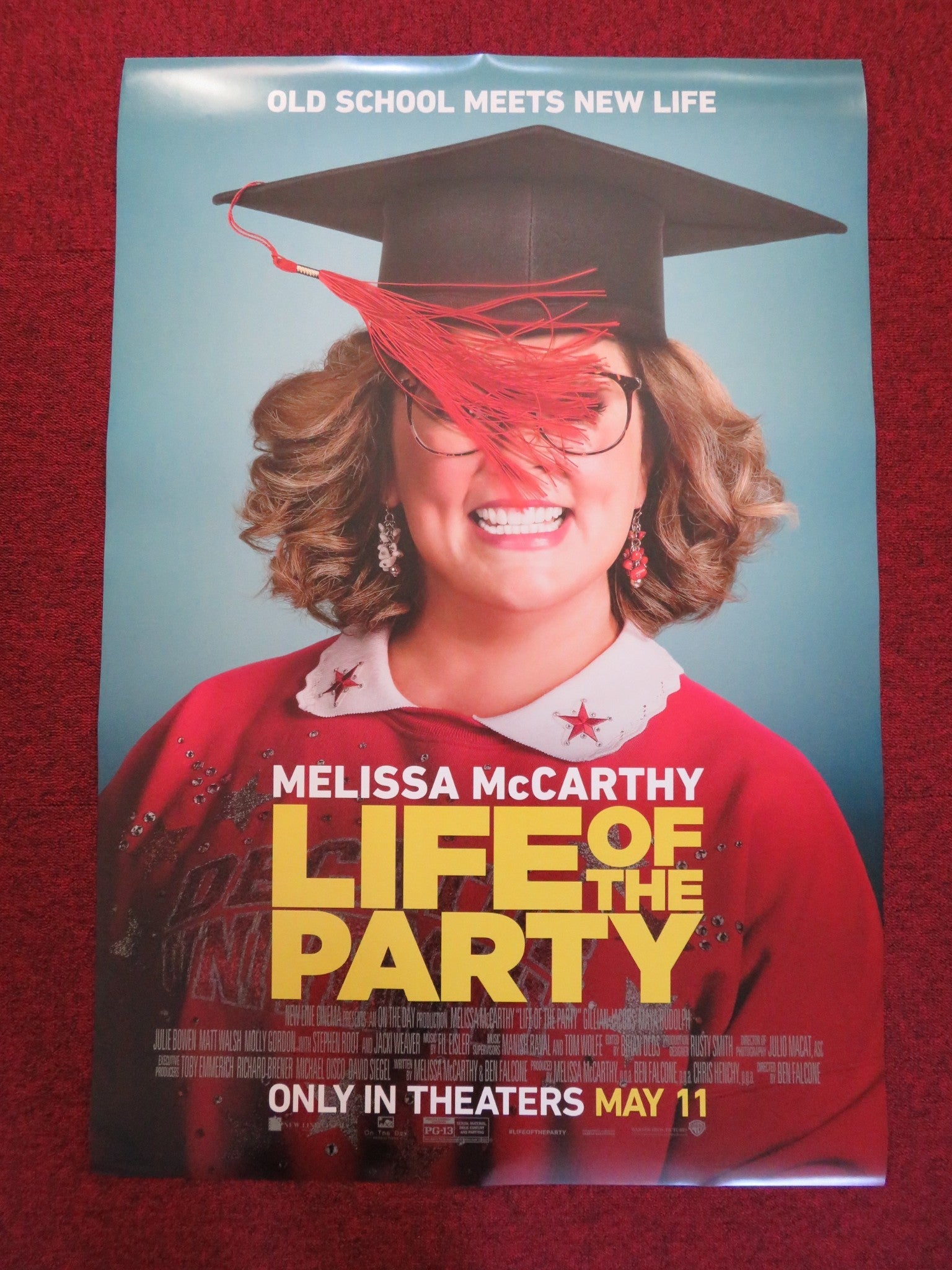 LIFE OF THE PARTY US ONE SHEET ROLLED POSTER MELISSA MCCARTHY 2018 Rendezvous Cinema Movie posters