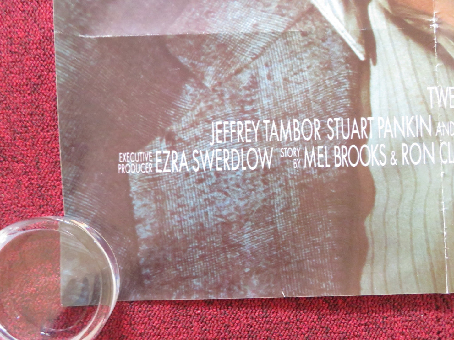 LIFE STINKS UK QUAD (30"x 40") ROLLED POSTER MEL BROOKS 1991 Rendezvous Cinema Movie posters