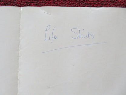 LIFE STINKS UK QUAD (30"x 40") ROLLED POSTER MEL BROOKS 1991 Rendezvous Cinema Movie posters