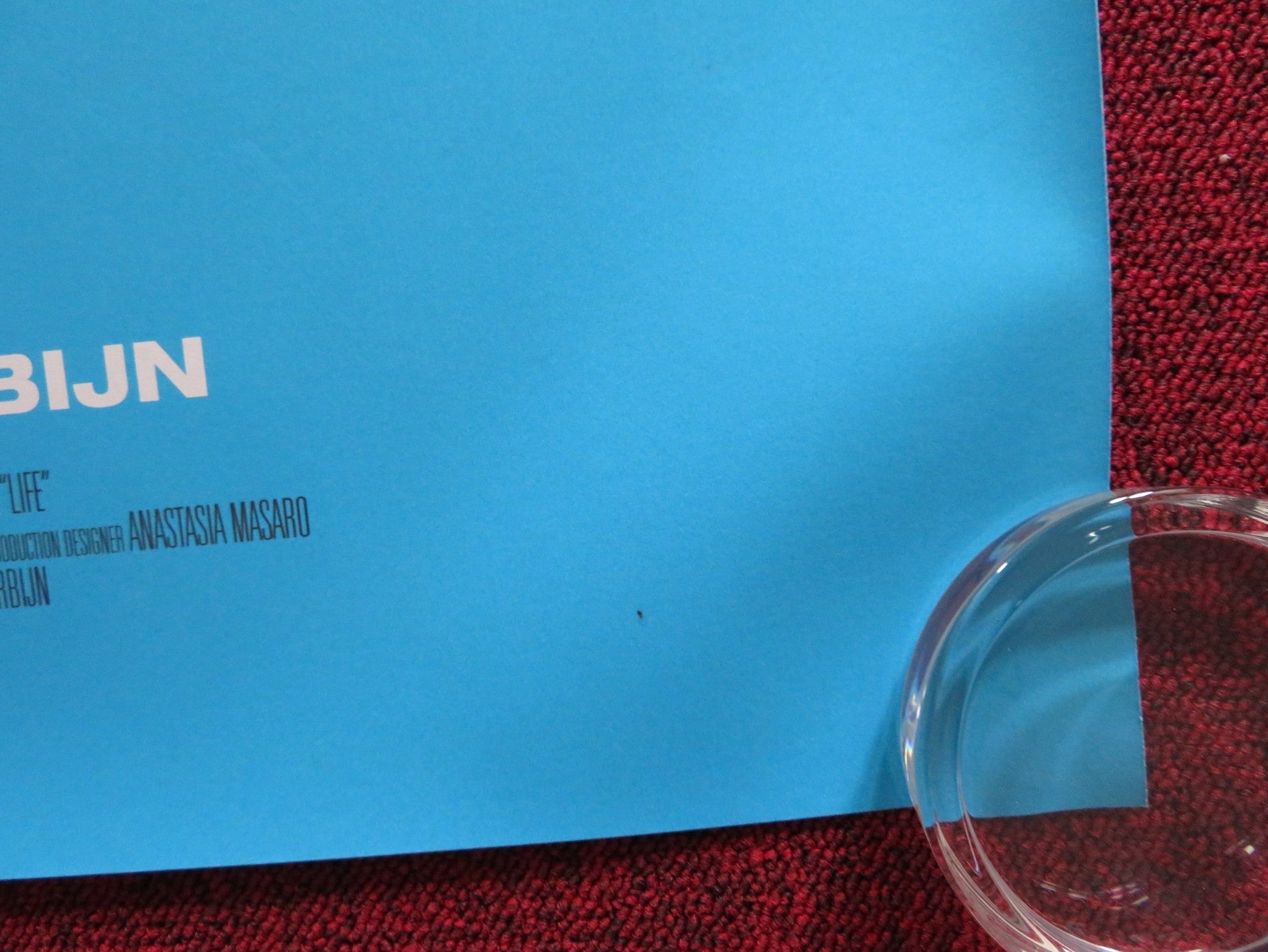 LIFE UK QUAD (30"x 40") ROLLED POSTER ROBERT PATTINSON DANE DEHAAN 2015 Rendezvous Cinema Movie posters