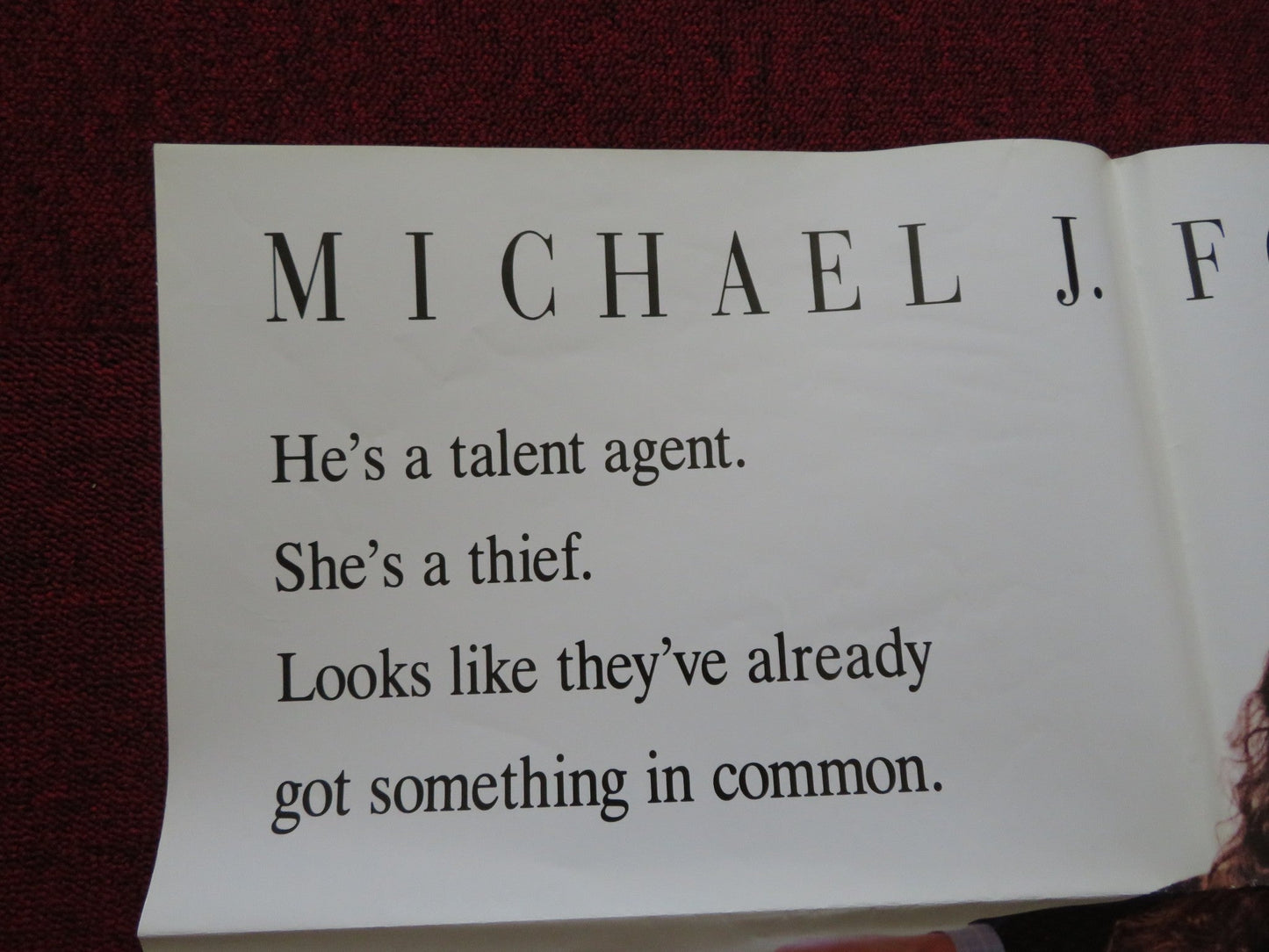 LIFE WITH MIKEY FOLDED US ONE SHEET POSTER MICHAEL J. FOX 1993 Rendezvous Cinema Movie posters