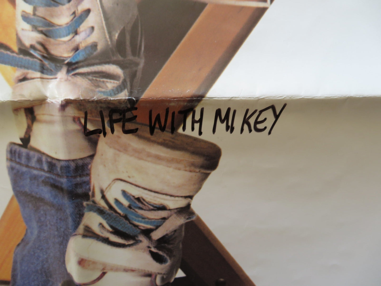 LIFE WITH MIKEY FOLDED US ONE SHEET POSTER MICHAEL J. FOX 1993 Rendezvous Cinema Movie posters