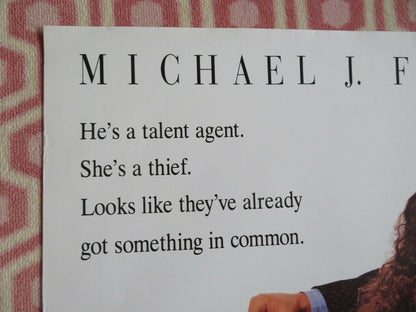 LIFE WITH MIKEY ONE SHEET ROLLED POSTER MICHAEL J. FOX CYNDI LAUPER 1993 Movie posters