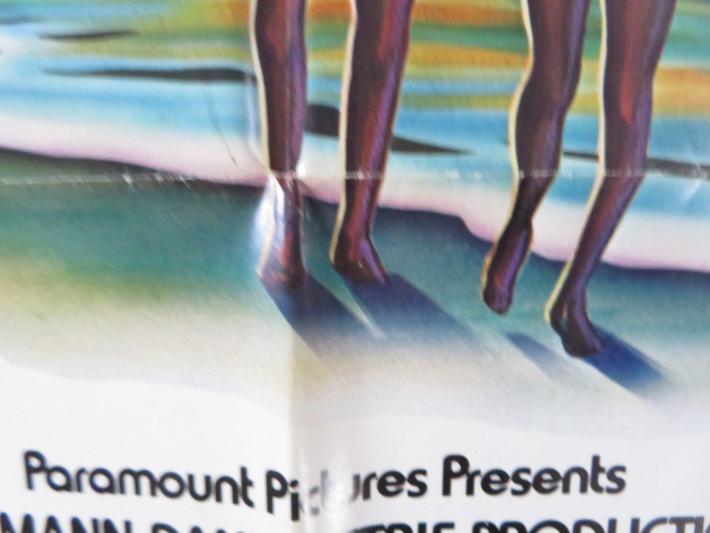 LIFEGUARD FOLDED US ONE SHEET POSTER SAM ELLIOTT ANNE ARCHER 1976 Rendezvous Cinema Movie posters