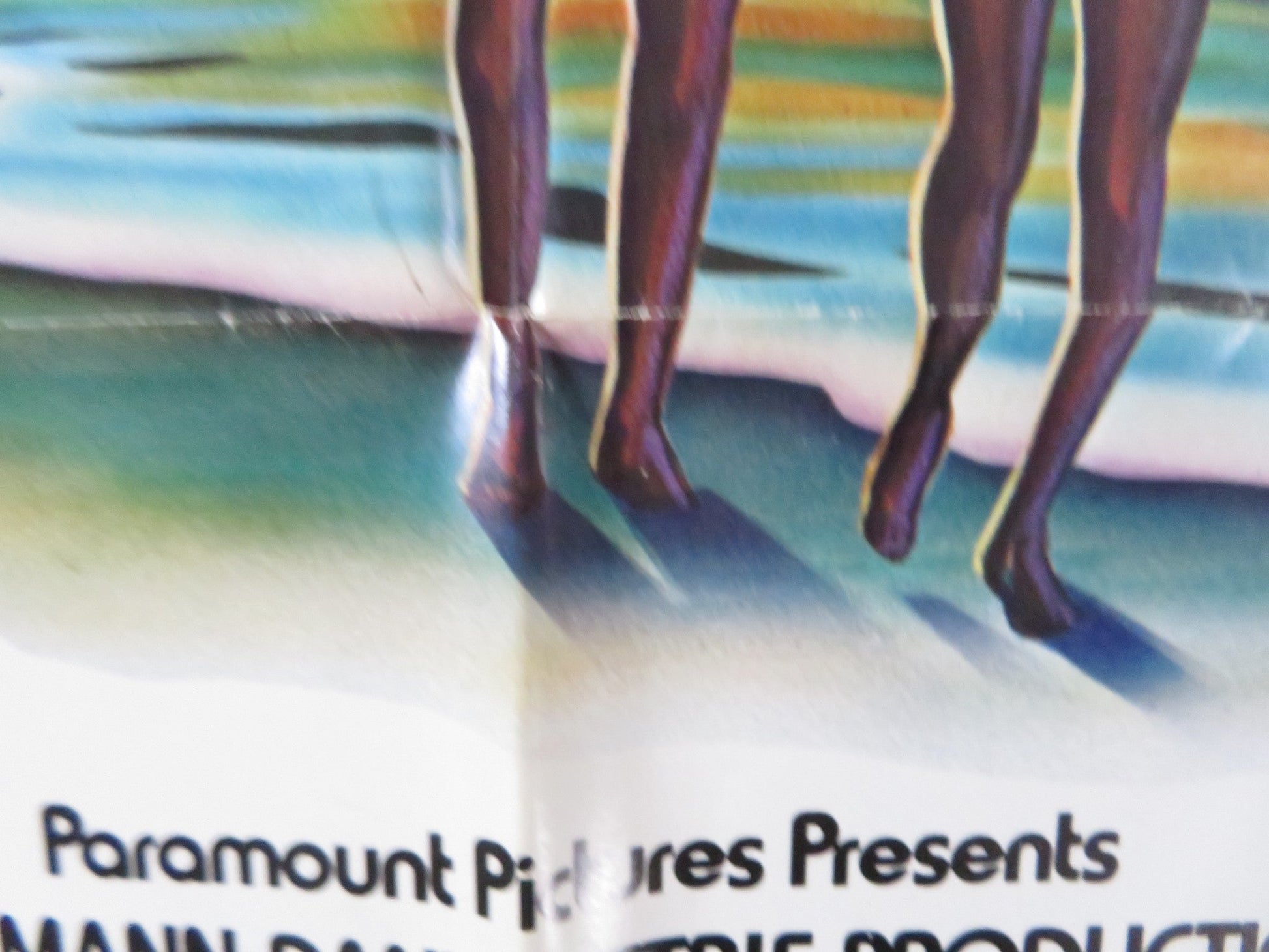 LIFEGUARD FOLDED US ONE SHEET POSTER SAM ELLIOTT ANNE ARCHER 1976 Rendezvous Cinema Movie posters